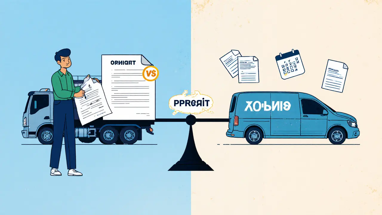 Сравнение кредита и лизинга: разные варианты покупки транспорта для бизнеса.