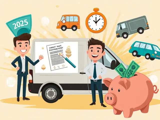 Покупка коммерческого транспорта в кредит: условия для бизнеса и ИП в 2025 году