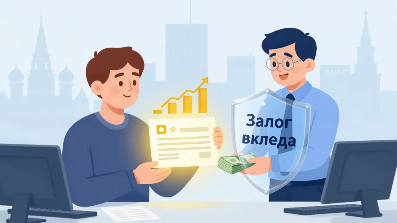 Кредит под залог вклада: как работает и кому он подходит в 2025 году