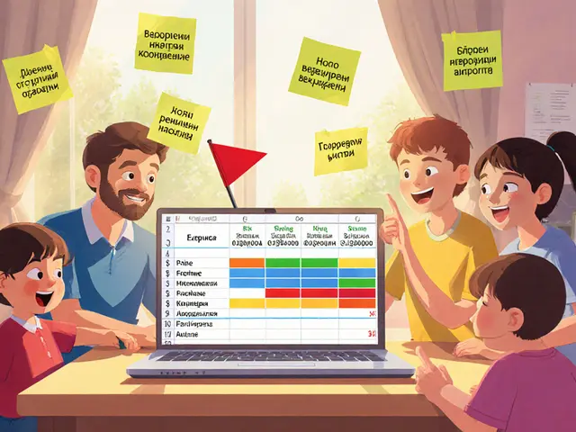 Шаблон таблицы расходов семьи: как правильно структурировать категории и устанавливать лимиты