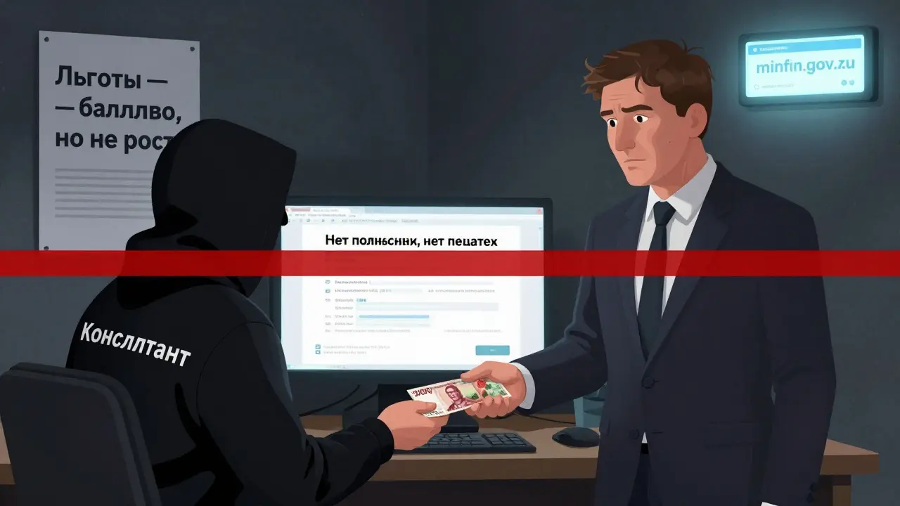 Мужчина платит мошеннику за помощь с льготным кредитом, а его заявка отклонена