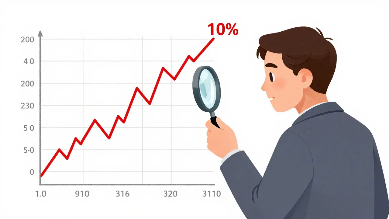 Начинающий устанавливает стоп-лосс на графике акций