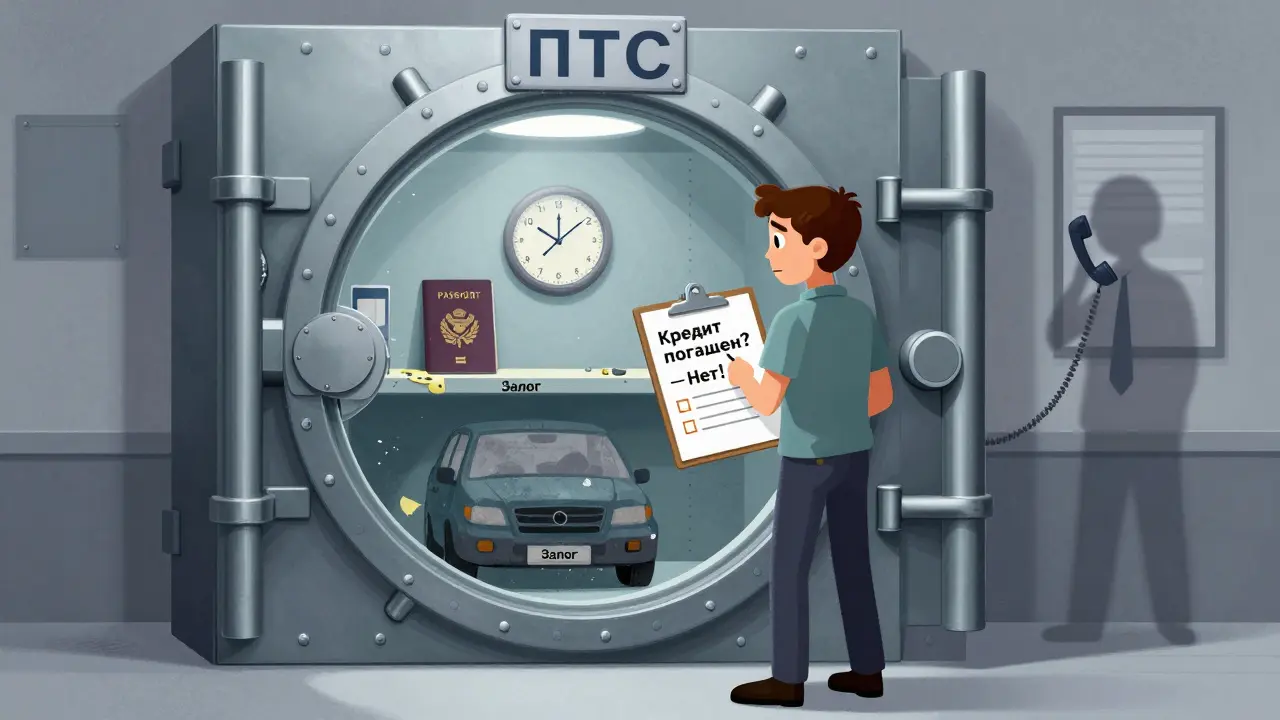 ПТС в банке при автокредите: когда забирать и как получить дубликат