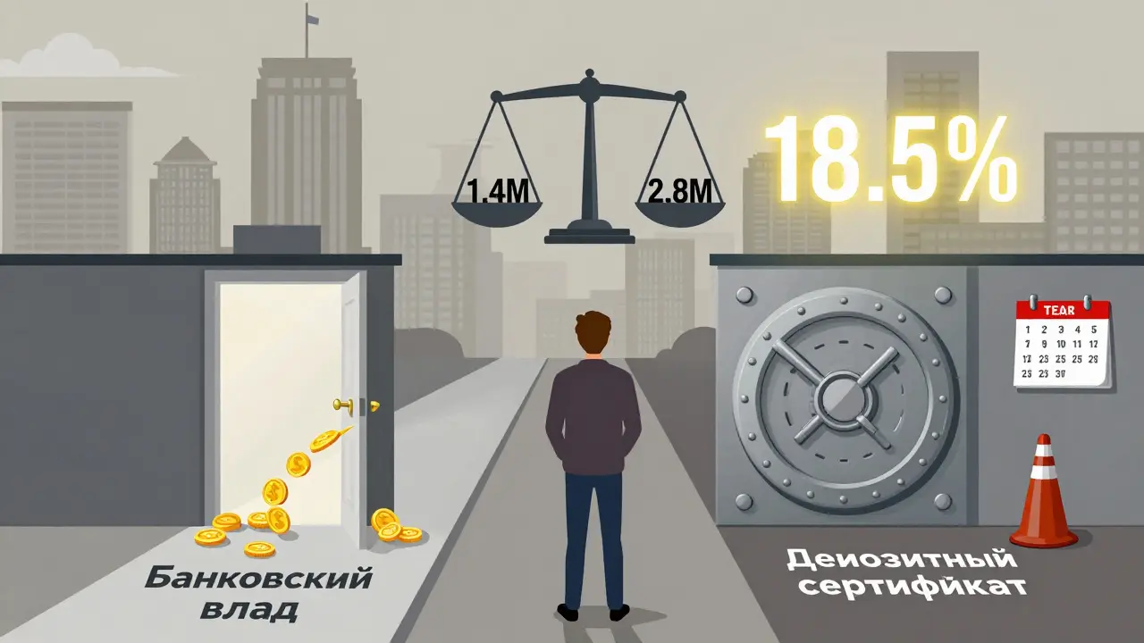 Депозитный сертификат vs банковский вклад: что выгоднее и безопаснее в 2025 году