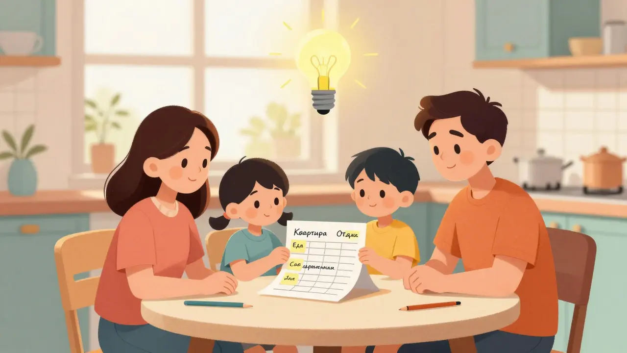 Как составить семейный бюджет: пошаговая инструкция для начинающих