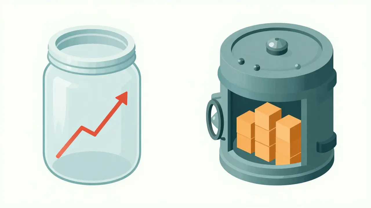 Сравнение накопительного счета и срочного вклада