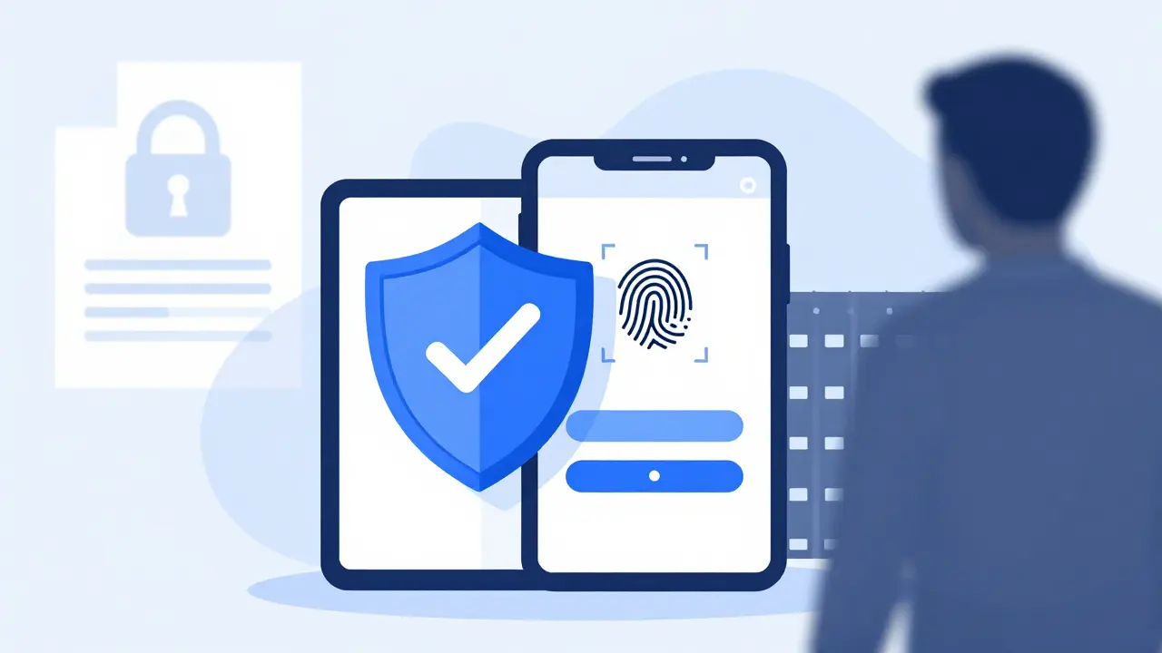 Щит защищает смартфон от мошенников при онлайн-вкладе