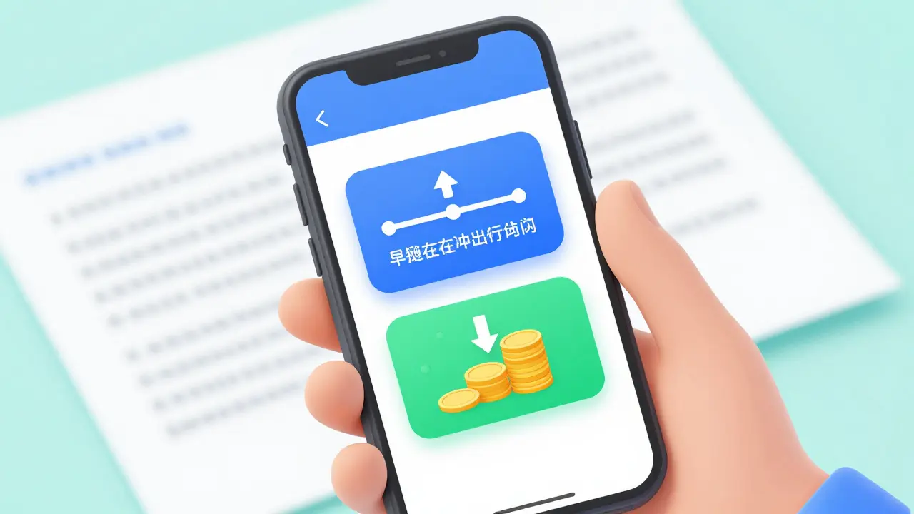 Смартфон с опциями досрочного погашения кредита