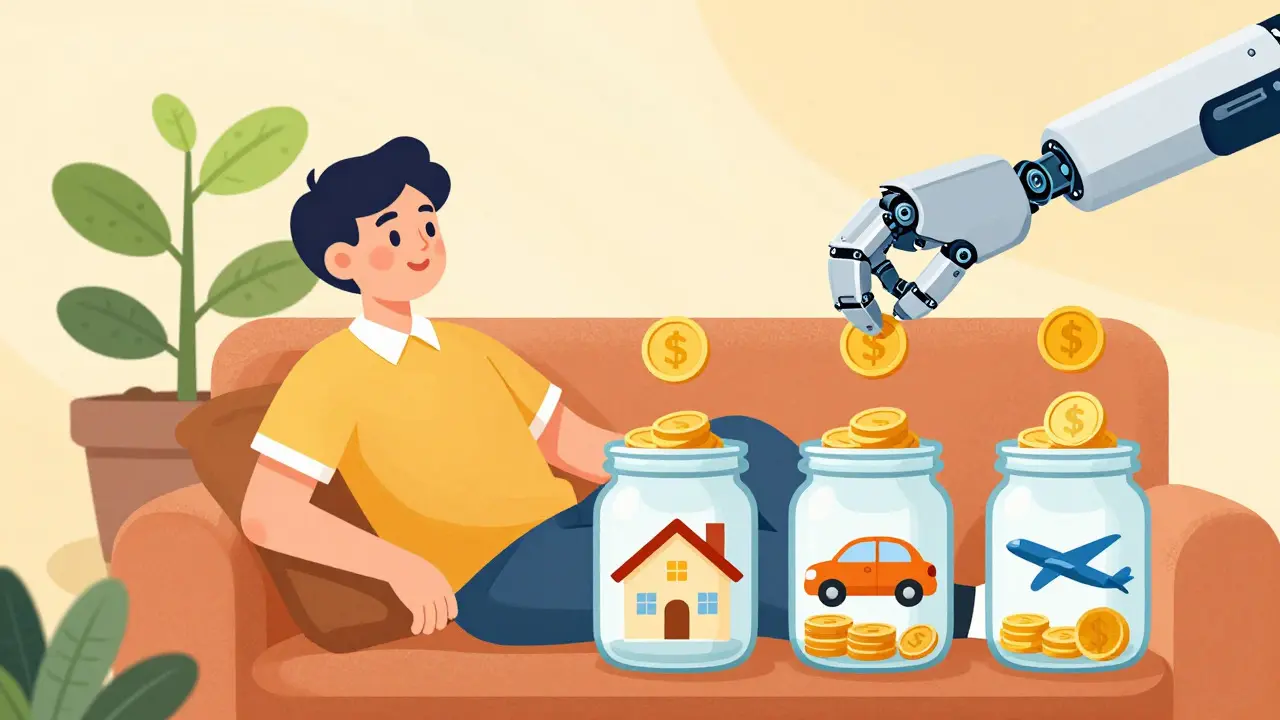 Автоматизация накоплений в разные целевые счета