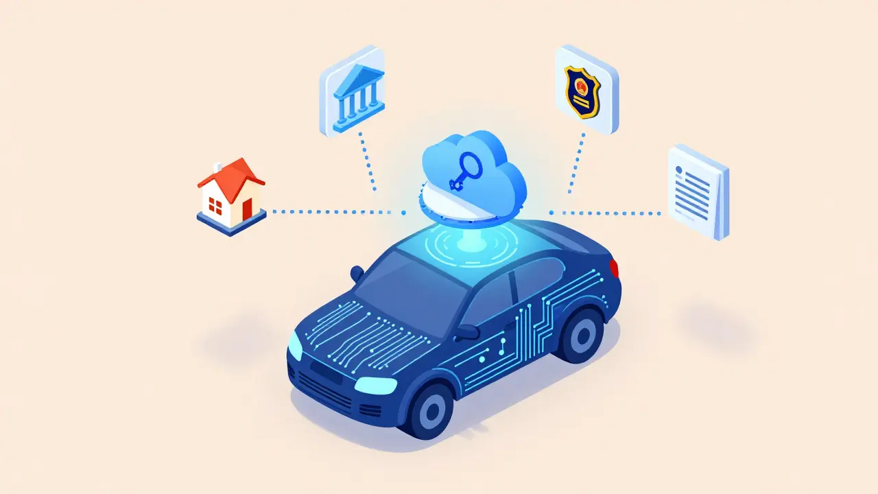 Цифровая экосистема данных автомобиля: банк, страховка и регистрация